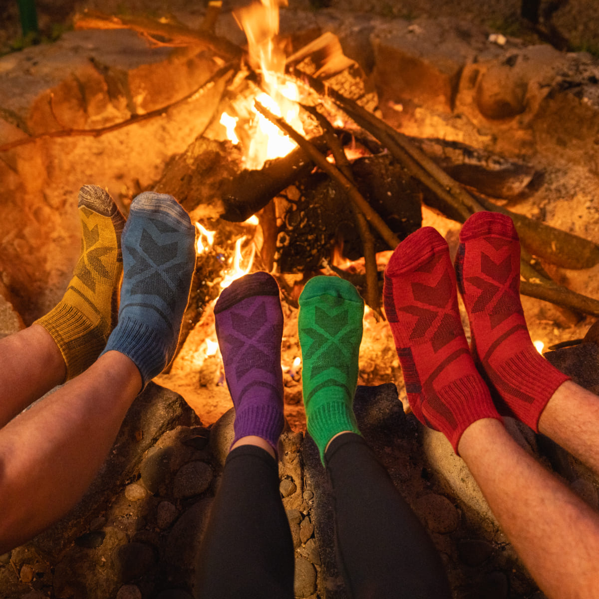 Hiking - Colorful Low-Cut (5 pairs)
