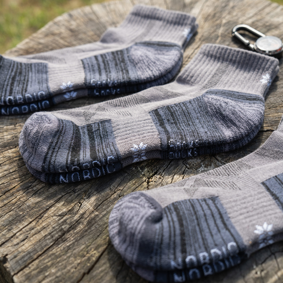 Hiking - Grey Low-Cut (3 pairs)