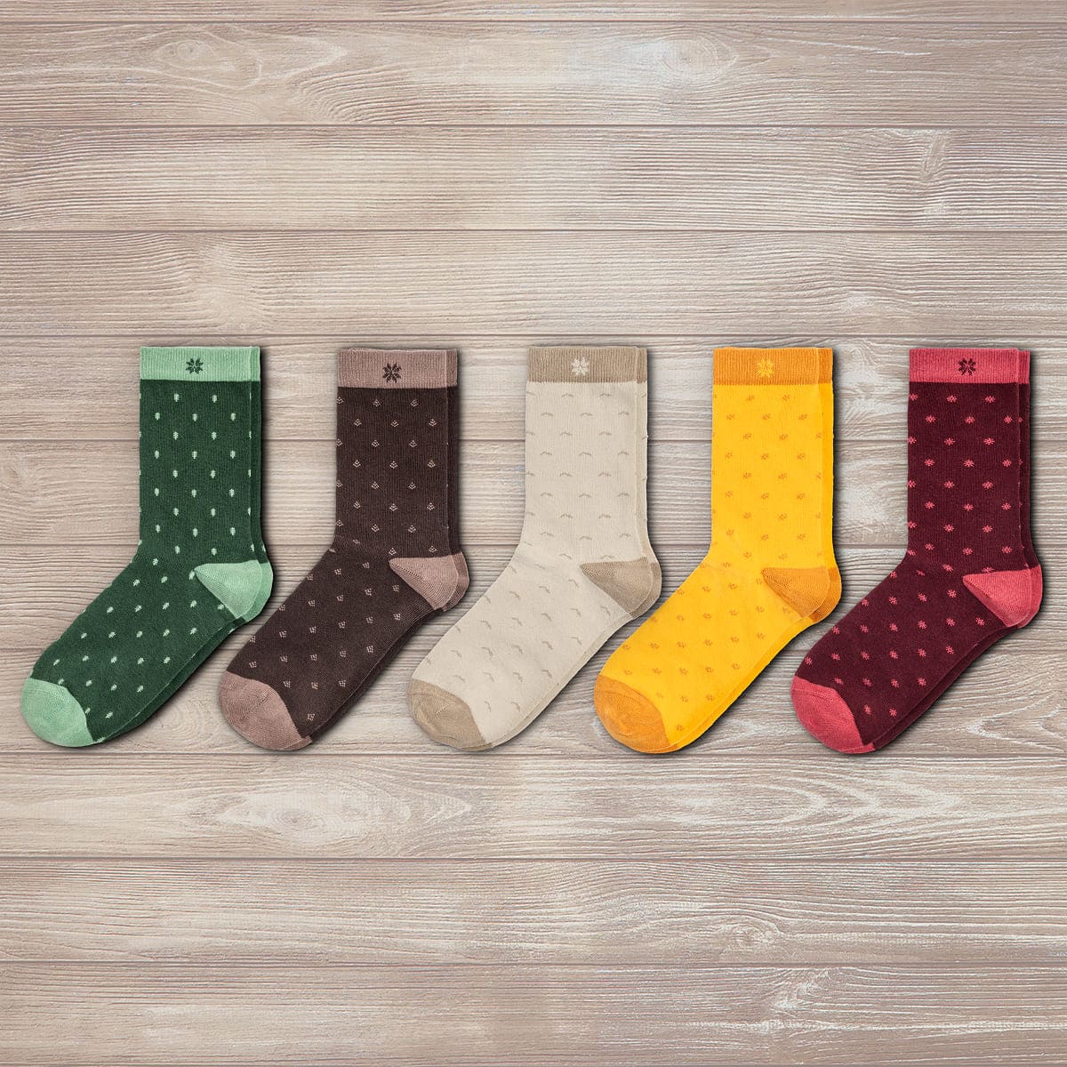 Dress - Nature Patterns (5 pairs)