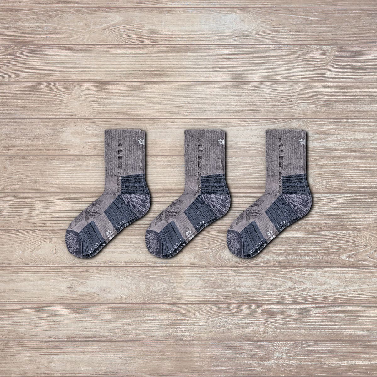 Hiking - Grey (3 pairs)