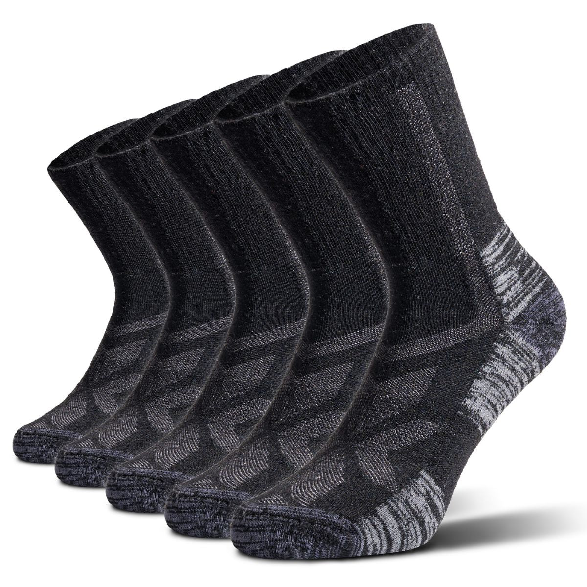 Hiking - Black (5 pairs)