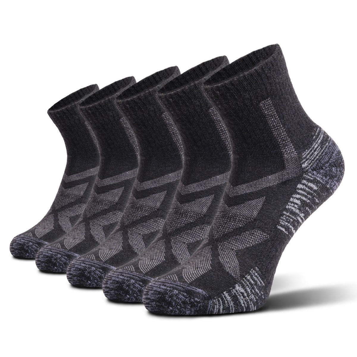 Hiking - Black Low-Cut (5 pairs)