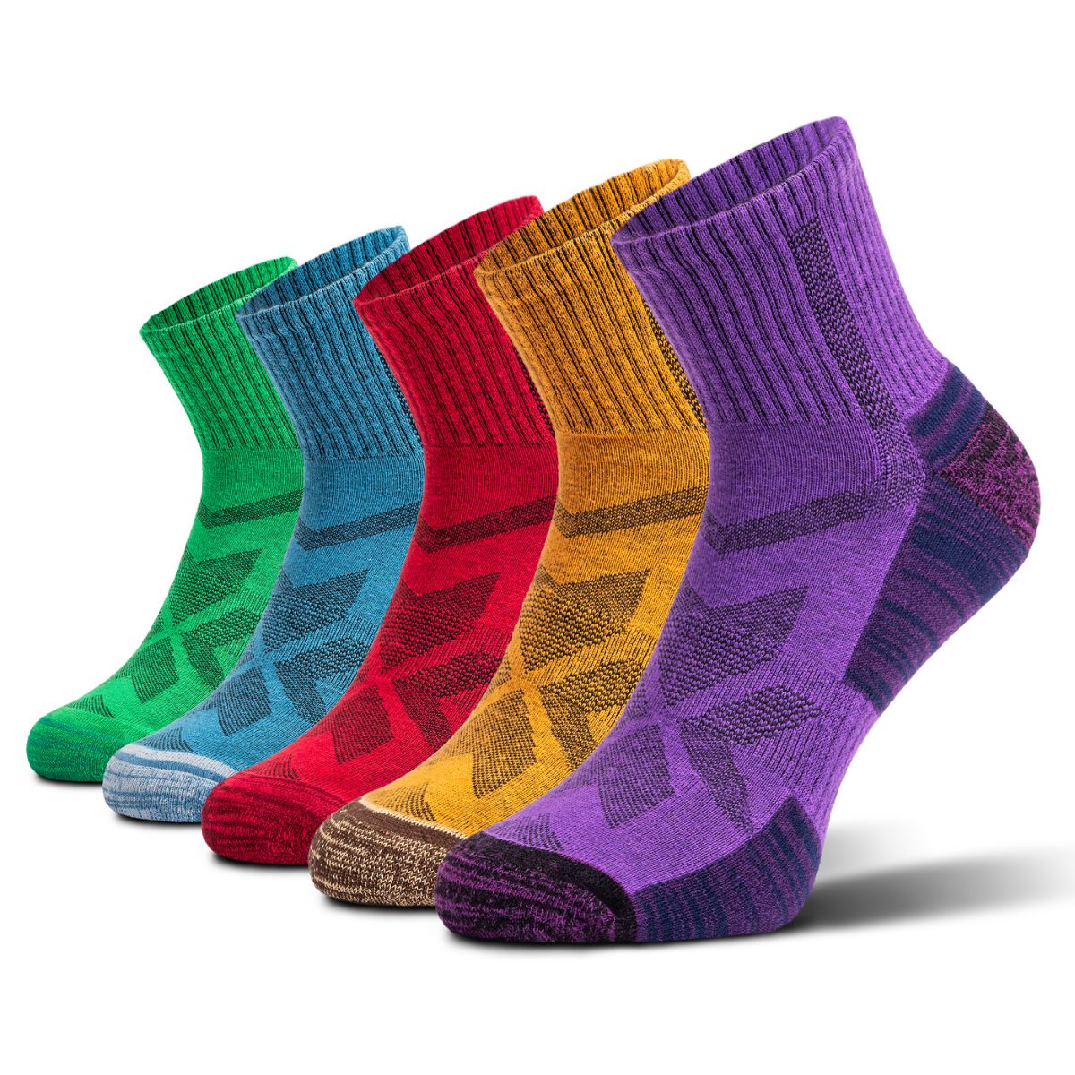 Hiking - Colorful Low-Cut (5 pairs)